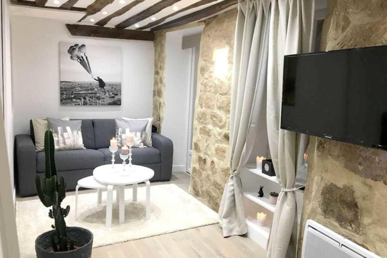 Charming 1Br Appartement - Montorgueil / Republique Paris Exterior foto